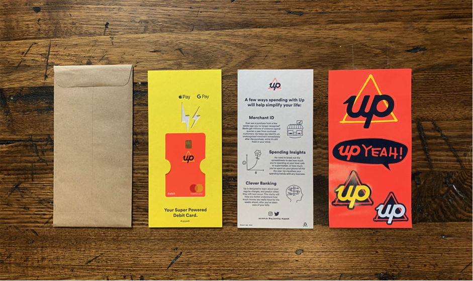 Up Bank Welcome Pack